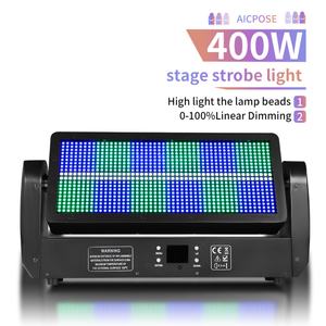 Luces Estroboscópicas LED de Alta Calidad con Control DMX de 400w para Fiestas y Bodas, Luces Estroboscópicas LED para Escenarios - Product Image 2