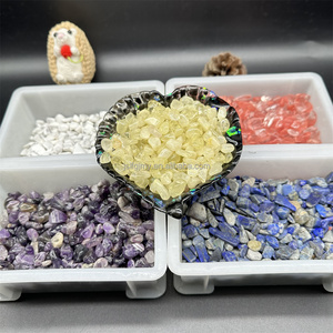 Gemas curativas de cuarzo rosa natural, gemas de cristal de amatista, grava, venta al por mayor - Product Image 2