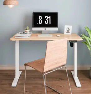 Soporte para mesa de trabajo, base de escritorio motorizada de fábrica, motores individuales, mesa eléctrica, altura ajustable - Product Image 1