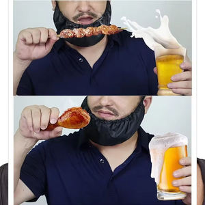 Da uomo pettorina regolabile per capelli facciali grembiule riutilizzabile <span class=keywords><strong>barba</strong></span> cuffia <span class=keywords><strong>barba</strong></span> - Product Image 5