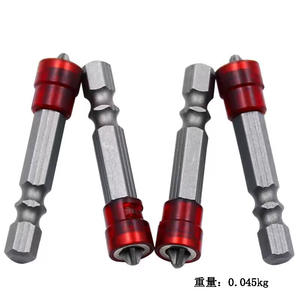 Juego de 4 Puntas Magnéticas Rojas para Destornillador, Anillo de Posicionamiento, Eléctrico, Neumático, de Aluminio, para Accesorios de Herramientas - Product Image 2