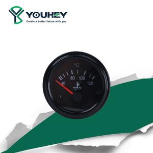 เกจวัดอุณหภูมิน้ำ 40-120C สำหรับเครื่องยนต์ดีเซล เซ็นเซอร์วัดอุณหภูมิน้ำพลาสติก 12V/24V อุปกรณ์เสริมเครื่องกำเนิดไฟฟ้า - Product Image 2