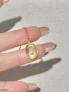 ชุดเครื่องประดับ UM Jewelry เงินแท้ 925 ประดับมุกธรรมชาติ Eye of the Sahara ต่างหูและจี้ สำหรับทุกเพศ เหมาะเป็นของขวัญประจำวัน - Product Image 4