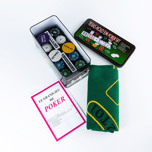 Oyun kartları Set Texas Tablecloth Tablecloth bakara 21-Point Set masa örtüsü ile 200 cips - Product Image 2