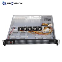 Boîtier d'ordinateur standard 1U 19 pouces pour montage en rack avec de vastes baies de stockage, profondeur 550 mm, boîtier de serveur ATX 1U