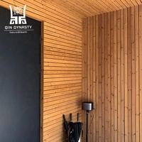 Madera Sólida Termotratada Ecológica y Moderna, Impermeable, con Aislamiento Térmico y Alta Resistencia a la Corrosión, para Uso en Exteriores de Viviendas y Villas