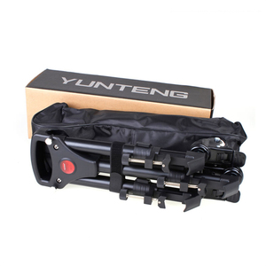 Bon YUNTENG universel YT <span class=keywords><strong>900</strong></span> support de chariot de trépied pliable professionnel pour téléphone portable Photo vidéo - Product Image 6