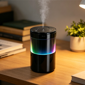 Nuovo Diffusore <span class=keywords><strong>per</strong></span> Auto a Due Fluidi Senza Acqua con Luci Colorate, Diffusore di Fragranze con <span class=keywords><strong>Oli</strong></span> <span class=keywords><strong>Essenziali</strong></span> <span class=keywords><strong>per</strong></span> Auto e Casa - Product Image 2