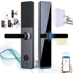 <span class=keywords><strong>Cerradura</strong></span> Inteligente para Puerta <span class=keywords><strong>Exterior</strong></span> 2026, Impermeable, con Huella Dactilar <span class=keywords><strong>Biométrica</strong></span>, WiFi Tuya, Entrada sin Llave, <span class=keywords><strong>Cerradura</strong></span> Digital - Product Image 1