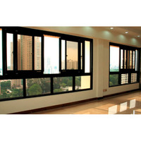 Ventanas Corredizas de Aleación de Aluminio Modernas con Función Insonorizante, Certificación Energy Star, 1 Año de Garantía para Villas - Fábricas Directas