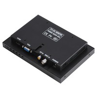 Pc Industrial Led montaje en pared pequeña pantalla de Pc 7 pulgadas Mini Monitor 1024*600 Pantalla de Monitor Cctv para sistema de seguridad