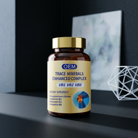 Capsules de multivitamines tout-en-un personnalisées OEM, complément alimentaire nutritionnel équilibré de qualité supérieure, 60 capsules par flacon