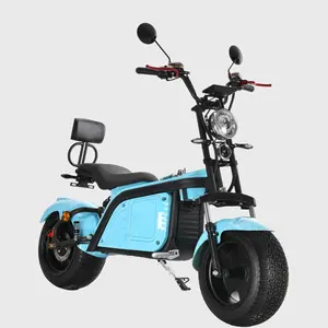Складной электрический скутер для взрослых, 10 дюймов, 2000 Вт