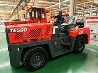 Tracteur au lithium GP-TE500 50T : traction de 51KN, 307V/280Ah, 50KW, garantie de 5 ans, deux sièges.