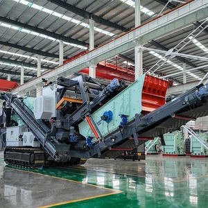 Trituradora de Piedra Pesada, Trituradora de Impacto Móvil sobre Orugas, Máquina de Trituración de Piedra Caliza para Minería, Trituradora de Impacto Móvil sobre Orugas en Rusia - Product Image 5