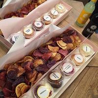 Boîte d'emballage personnalisée pour frites et sauce, style londonien, pour restaurants, cafés et fast-foods de rue, avec compartiment pour coupelle de sauce