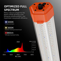 Lampe de culture LED Spider Farmer Under Canopy 100W, spectre complet, triple surface, couverture ultra large, gradation intelligente