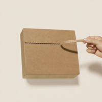 Boîte d'emballage d'expédition en carton ondulé kraft brun recyclable personnalisée Avantage UV avec carton matériaux recyclés pour le stockage des montres