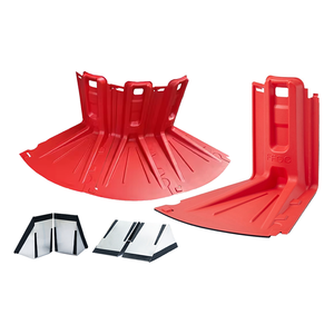 El material ABS se puede empalmar para formar barreras de inundación portátiles que se utilizan para la protección de seguridad a gran escala. - Product Image 1