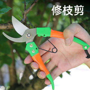 Green-handled Pruning Shears Stainless Steel Bypass 20-30 Mm For Garden Flower Tree Trimming - Product Image 2