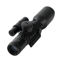 Lunette de visée optique de chasse 3-10X42E personnalisable avec laser rouge