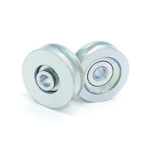 Ròng rọc nhôm đặc rỗng 100mm dùng cho phòng tập thể dục, hỗ trợ OEM tùy chỉnh, dây cáp thể thao - Product Image 3