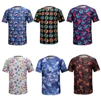 Nautica Super dry Polyester T-Shirt 3D Digital Sublimation Günstige individuell bedruckte T-Shirts,Custom Design T-Shirt