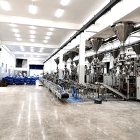 Ligne de production de poudre détergente conforme aux normes d'émission de gaz résiduels