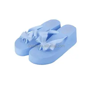 Phụ nữ mùa hè Boho nền tảng Wedge bãi biển Flip Flops thong dép giày