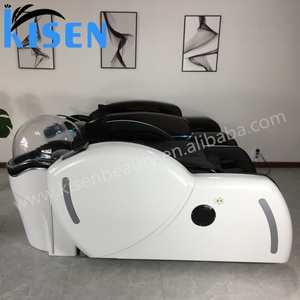 Kisen Japanese Head Therapy 3D Luxury Electric 4D <b>zero</b> <b>Gravity</b> Full Body Shiatsu Recliner Shampoo Massage Full Body <b>Chair</b> Table - Product Image 6