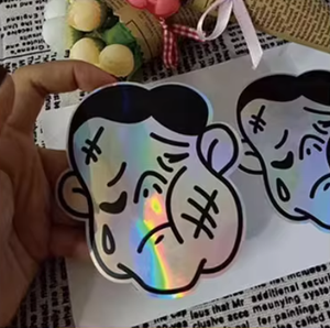 UV Chịu Nhiệt Chịu Mài Mòn Chống Xước Bằng Chứng Không Thấm Nước Thân Thiện Với Môi Hai Mặt Tùy Chỉnh Thương Hiệu Logo In Ấn Cảnh Báo Xe Decal - Product Image 6