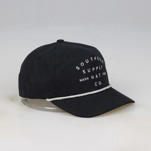 Tùy Chỉnh Chất Lượng Cao 5 Bảng Điều Khiển Không Cấu Trúc Nylon Hat Thêu Logo Dây <span class=keywords><strong>Snapback</strong></span> Hat - Product Image 3