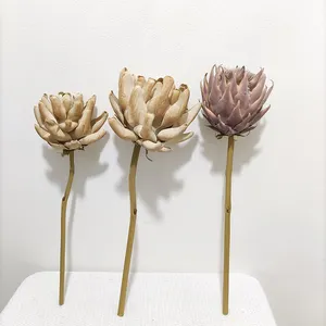 Composizioni floreali Decor Faux Protea Bud Flower fiore artificiale di Protea di alta qualità