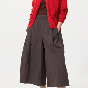 New Trendy Wholesale Women Wide <b>Leg</b> Pants High Quality Fabric Made Breathable Custom Made Women Loose Pants In Solid Color - Product Image 1