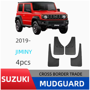 Paraspruzzi su Misura per <span class=keywords><strong>Suzuki</strong></span> Jimny 2019-2021 - Set di 4 Protezioni Parafango per Auto - Product Image 1
