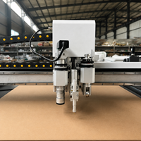 Máquina de Corte CNC Digital de Cama Plana con Cuchilla Oscilante para Cajas de Cartón Corrugado y Tablero KT