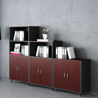Nuevo Conjunto de Muebles de Oficina Modernos y Duraderos de MDF Blanco, Gabinete de Almacenamiento Pequeño para Libros y Archivos, Oficina en Casa