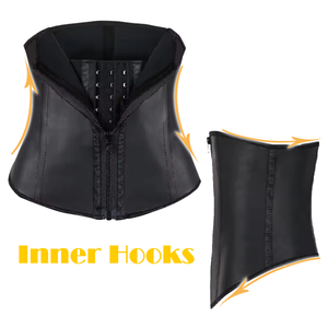 Faja Reductora de Cintura Postparto, Moldeadora Corporal, Faja BBL de Látex, Entrenador de Cintura, Faja Reductora con Cierre de Ganchos Internos - Product Image 3