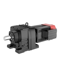 Réducteurs de vitesse à engrenages hélicoïdaux en fonte série R de 0,12 kW à 7,5 kW, certifiés ISO9001, compatibles ODM, pour machines agricoles