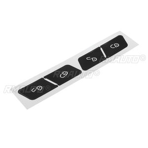 Pegatinas/Calcomanías de Reparación para Botones de Interruptor de Cerradura de Puerta de Coche en Negro Mate para Mercedes-Benz W204 C300 2007-2014: Solución para Botones Desgastados - Product Image 2