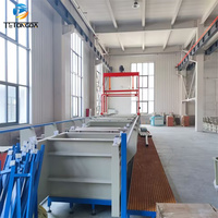 Équipement de galvanoplastie semi-automatique pour barils, ligne de placage au cuivre, ligne de production de galvanoplastie au nickel