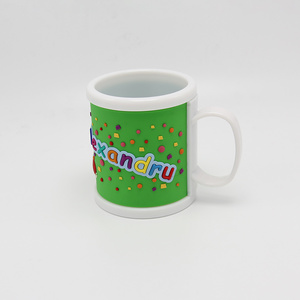 Meilleur prix, tasse à café en caoutchouc personnalisée de haute qualité, logo <span class=keywords><strong>personnalisé</strong></span>, tasse en PVC souple 3D de dessin animé - Product Image 5