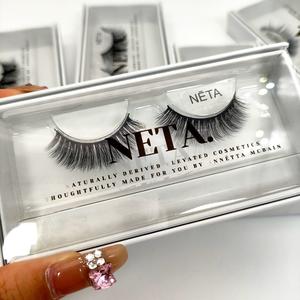 Logo personnalisé <span class=keywords><strong>Cils</strong></span> Conception Libre Naturel Vegan Faux <span class=keywords><strong>Cils</strong></span> De Vison En Gros Faux <span class=keywords><strong>Cils</strong></span> - Product Image 2