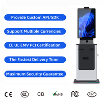 Quiosco de registro de pacientes personalizado para tiendas y supermercados, con autoservicio, identificación, información, escáner, SDK e impresora de facturas.