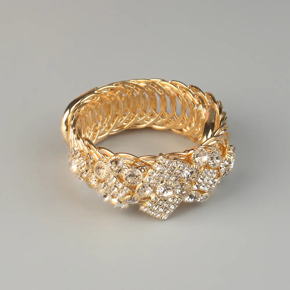 Nouveau Bracelet de mode plein de diamants pour femmes sur le marché