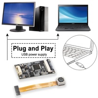 Módulo de Cámara OEM Haozhou HZ-IMX415AF S1.0 4K IMX179 MIPI DVP USB 2.0 de Bajo Precio, 1080P OTG UVC con Autoenfoque de 8MP para Raspberry Pi