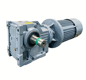Caja <span class=keywords><strong>de</strong></span> Engranajes <span class=keywords><strong>de</strong></span> Transmisión Helicoidal Hipóide Cónica, Reductor <span class=keywords><strong>de</strong></span> Velocidad para Hoteles, Maquinaria <span class=keywords><strong>de</strong></span> Construcción K67, Relación 5:1, Eje Hueco - Product Image 6