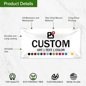 Bannière en tissu personnalisée avec logo personnalisé avec code de coupon de Noël pour la promotion du magasin de Noël - Product Image 2