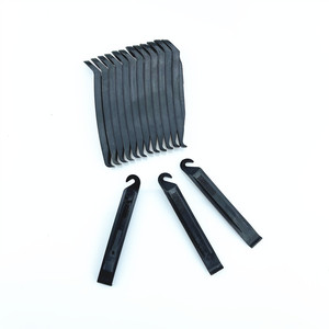 Juego de palancas de plástico para neumáticos, herramienta de reparación de neumáticos negra de 10cm para bicicleta de montaña, herramienta manual Qt-12316854 - Product Image 3