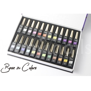 Hanyinails – boîte de vernis à ongles en gel à tremper, ensemble de 24 couleurs à pigment épais - Product Image 5